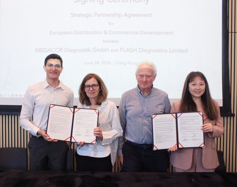 FLASH Diagnostics Signs Strategic Distribution Partnership with MEGACOR for Europe